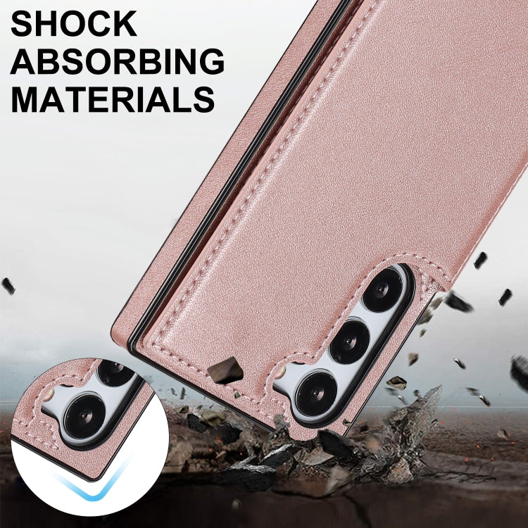 For Samsung Galaxy S23 5G Cross-body Square Double Buckle Flip Card Bag TPU+PU Case