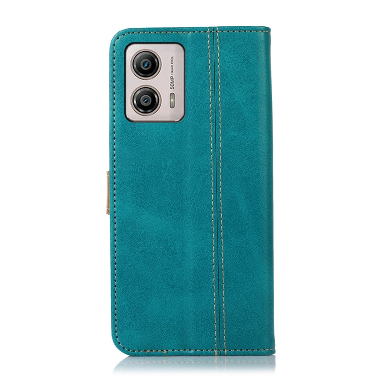 For Motorola Moto G53 5G / G23 / G13 Stitching Thread Calf Texture Leather Phone Case