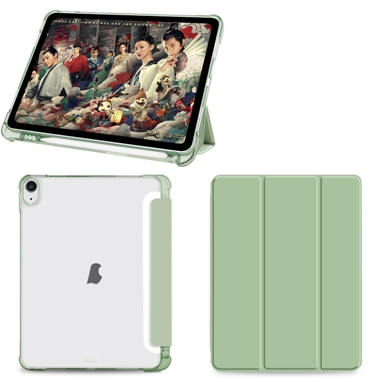 For iPad 10th Gen 10.9 2022 3-fold Shockproof Smart Leather Tablet Case