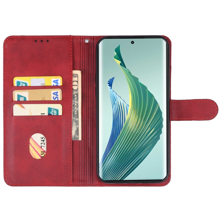 For Honor Magic5 Leather Phone Case