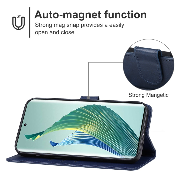 For Honor Magic5 Leather Phone Case