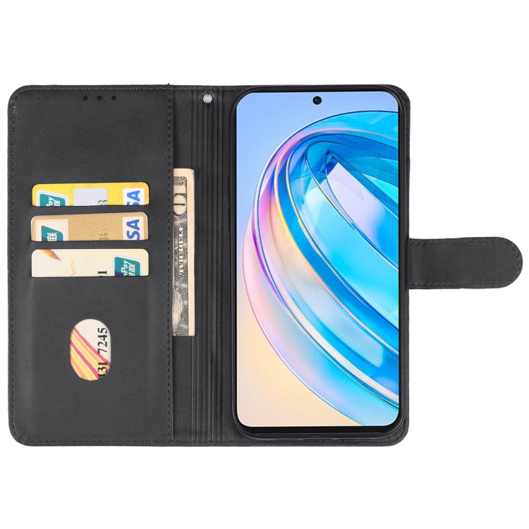 For Honor X8a Leather Phone Case