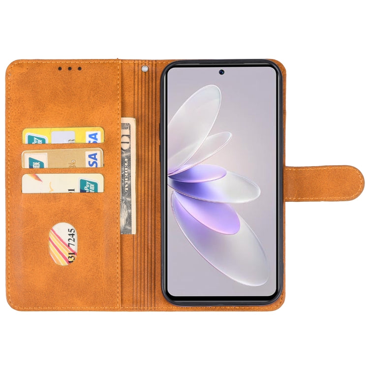For vivo V27e Leather Phone Case