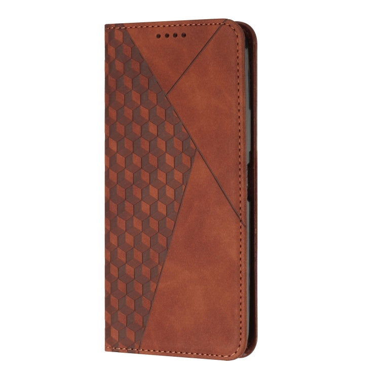 For Xiaomi Redmi K60 / K60 Pro Diamond Pattern Skin Feel Magnetic Leather Phone Case