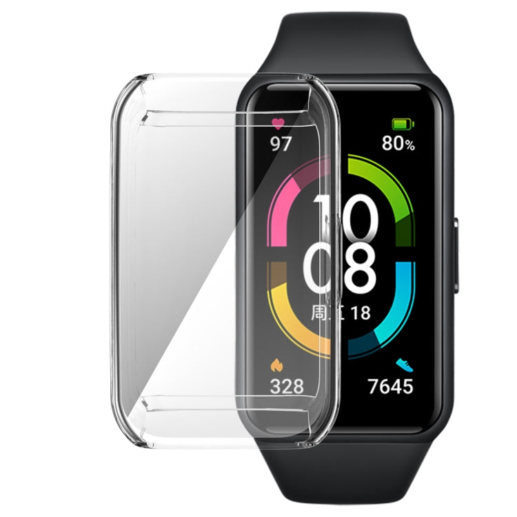 For Honor Band 7 Full Coverage TPU Electroplating Watch Case