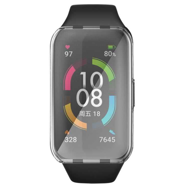 For Honor Band 7 Full Coverage TPU Electroplating Watch Case