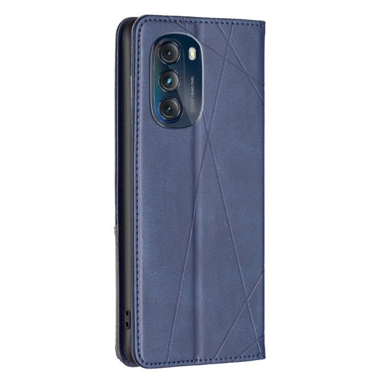 For Motorola Moto G 5G 2023 Prismatic Invisible Magnetic Leather Phone Case