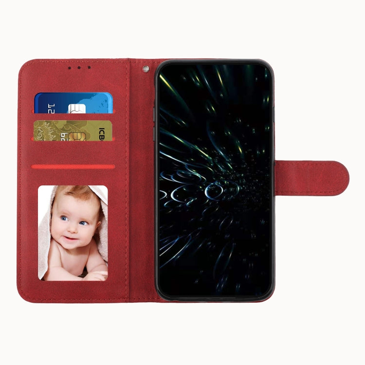 For Xiaomi Redmi Note 12 Global / Poco X5 5G Stitching Calf Texture Buckle Leather Phone Case