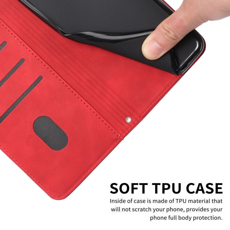 For Xiaomi Redmi K60 / K60 Pro Skin Feel Heart Pattern Leather Phone Case