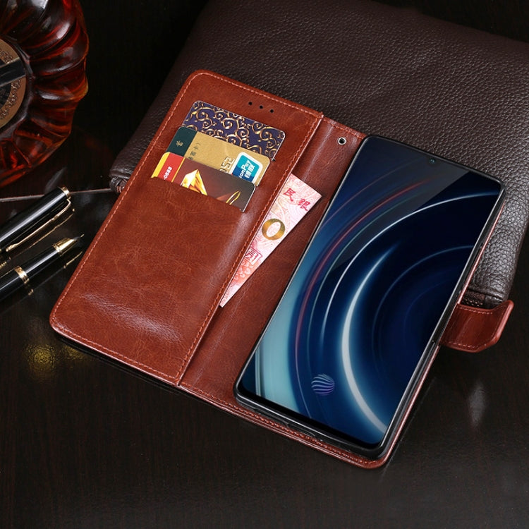For Vivo IQOO idewei  Crazy Horse Texture Horizontal Flip Leather Case with Holder & Card Slots & Wallet
