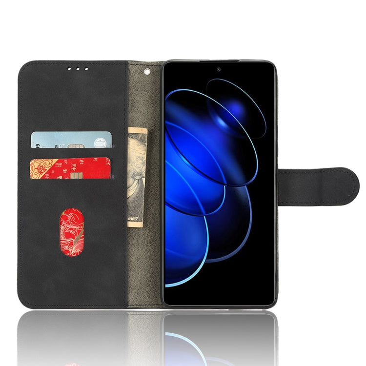 For Honor 80 GT Skin Feel Magnetic Flip Leather Phone Case