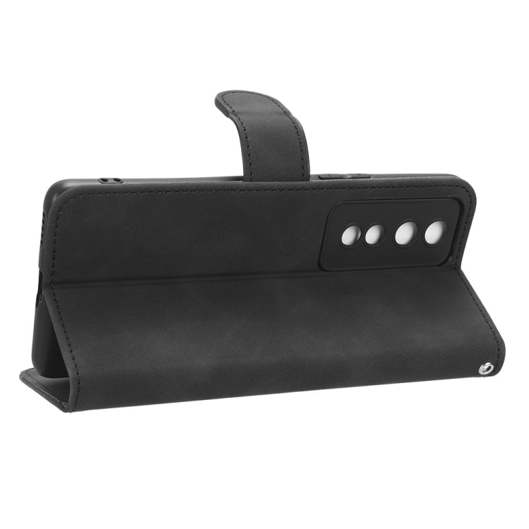 For Honor 80 GT Skin Feel Magnetic Flip Leather Phone Case