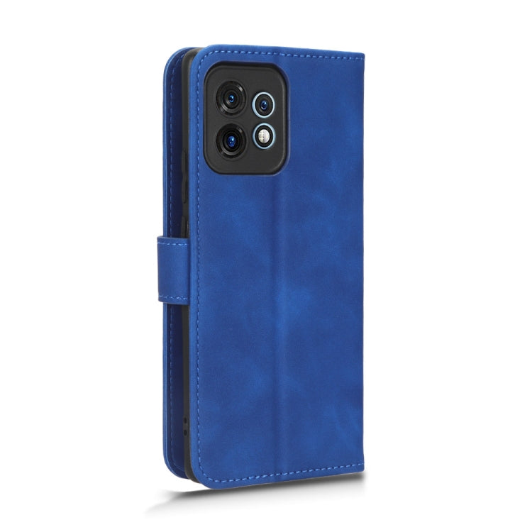 For Motorola Moto X40 Skin Feel Magnetic Flip Leather Phone Case