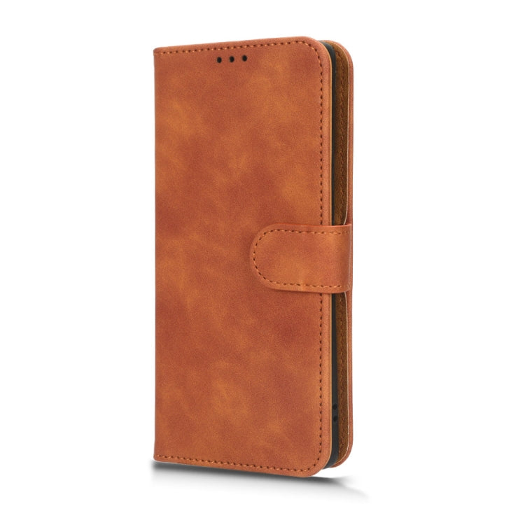 For Motorola Moto X40 Skin Feel Magnetic Flip Leather Phone Case