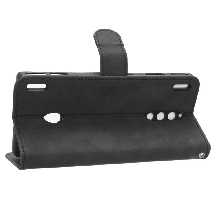 For ZTE nubia Red Magic 8 Pro 5G Skin Feel Magnetic Flip Leather Phone Case