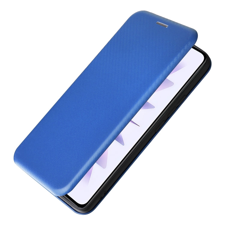 For Xiaomi Redmi K60 / K60 Pro Carbon Fiber Texture Flip Leather Phone Case