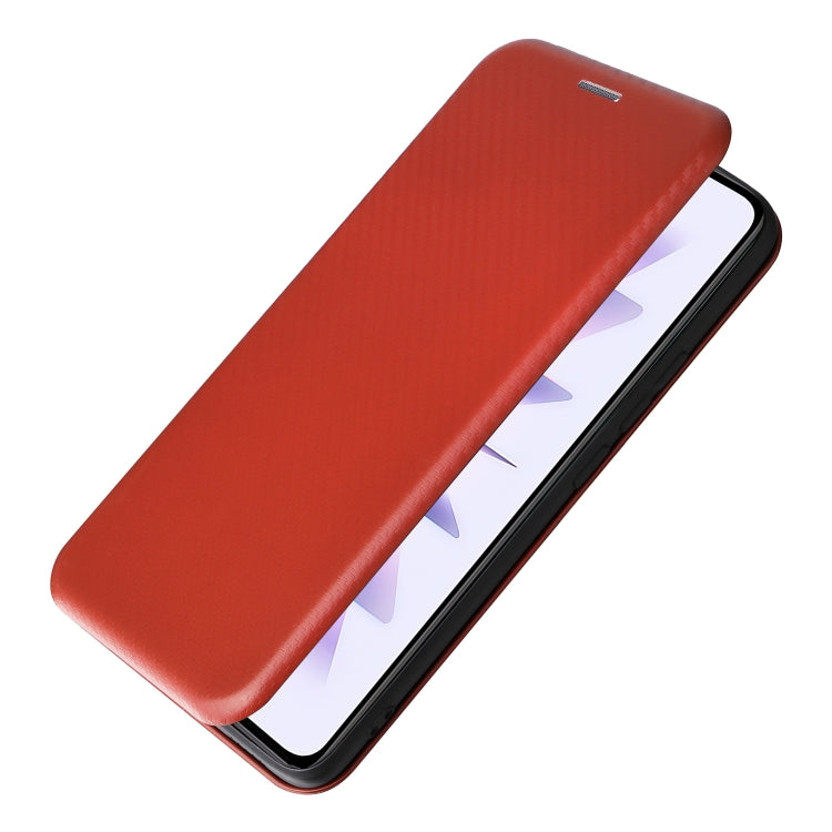 For Xiaomi Redmi K60 / K60 Pro Carbon Fiber Texture Flip Leather Phone Case