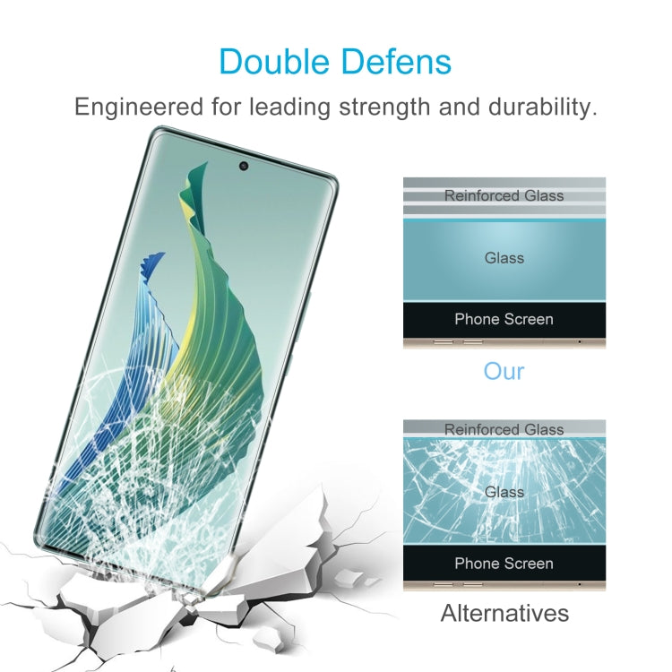 For Honor Magic5 / Magic5 Pro 10pcs 0.26mm 9H 2.5D Tempered Glass Film