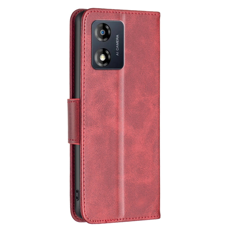 For Motorola Moto E13 4G Lambskin Texture Leather Phone Case