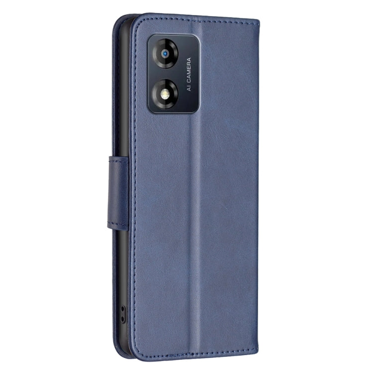 For Motorola Moto E13 4G Lambskin Texture Leather Phone Case