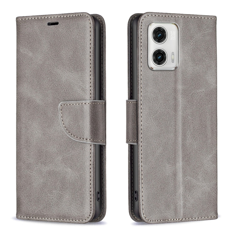For Motorola Moto G73 5G Lambskin Texture Leather Phone Case