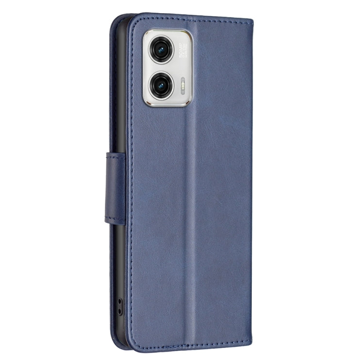 For Motorola Moto G73 5G Lambskin Texture Leather Phone Case