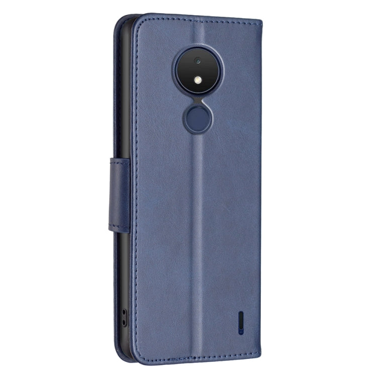 For Nokia C21 Lambskin Texture Leather Phone Case