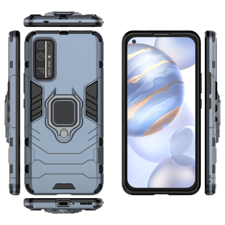 For Huawei Honor 30 PC + TPU Shockproof Protective Case with Magnetic Ring Holder