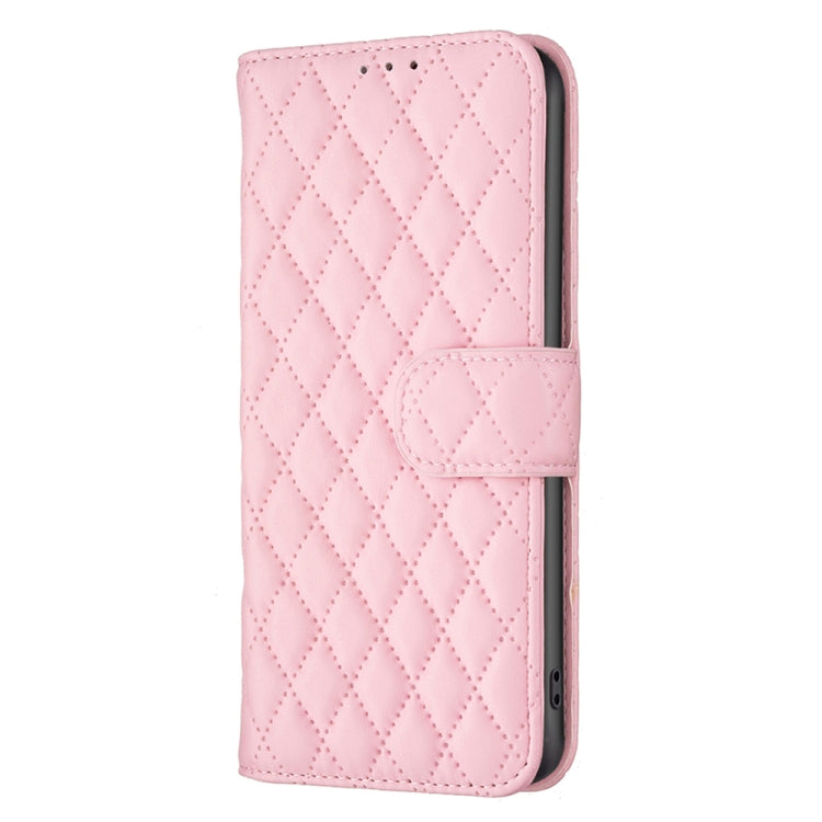 For Nokia C21 Diamond Lattice Wallet Leather Flip Phone Case