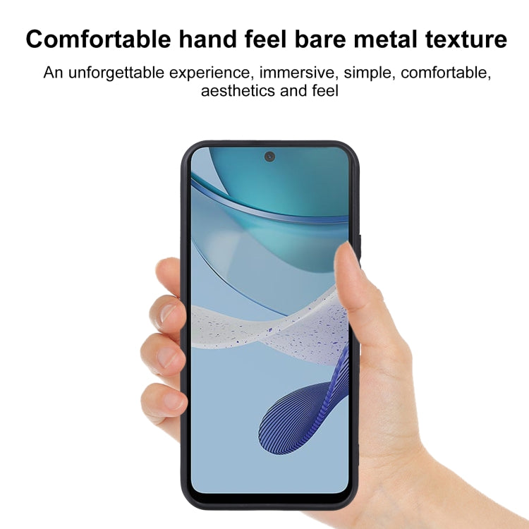 For Motorola Moto G53 india TPU Phone Case(Black)