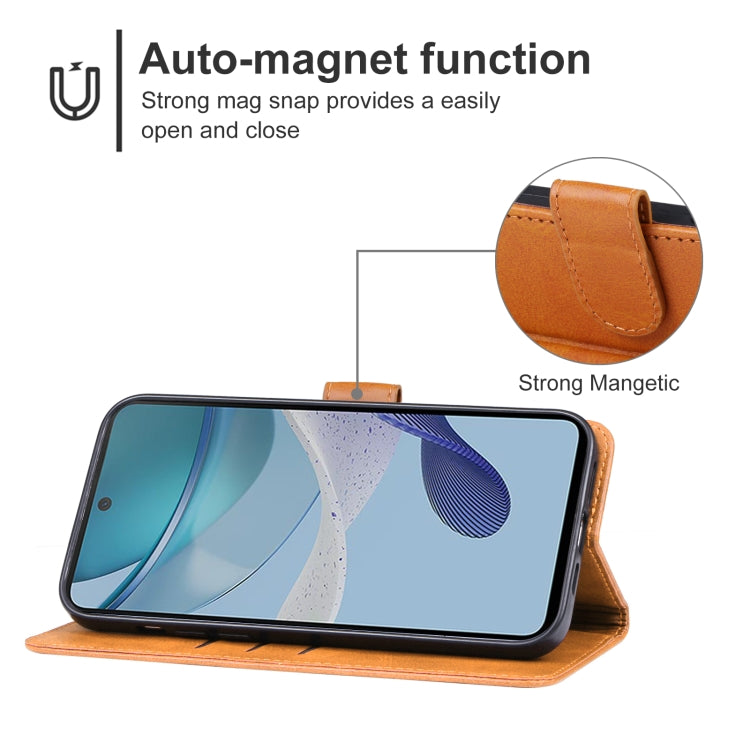 For Motorola Moto G53 india Leather Phone Case