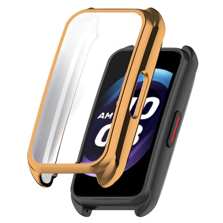 For Keep Band B4 Full Coverage TPU Electroplating Watch Protective Case