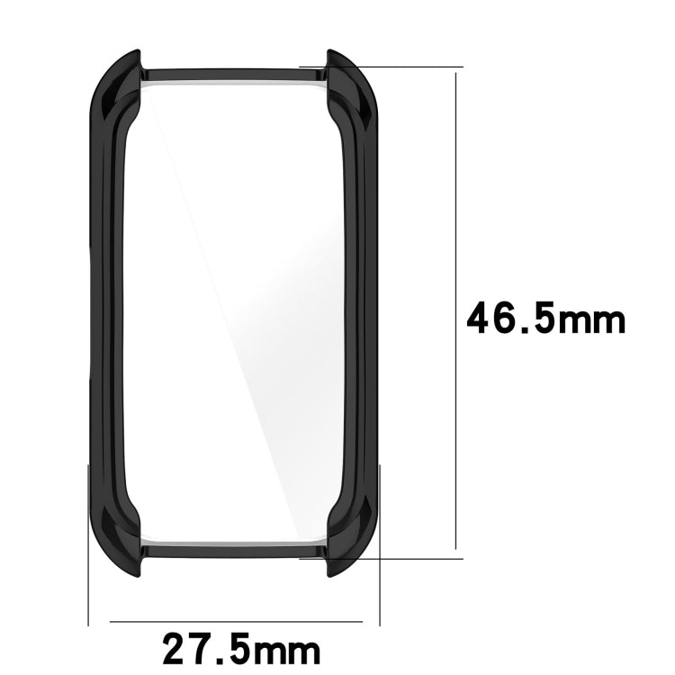 For Keep Band B4 Full Coverage TPU Electroplating Watch Protective Case