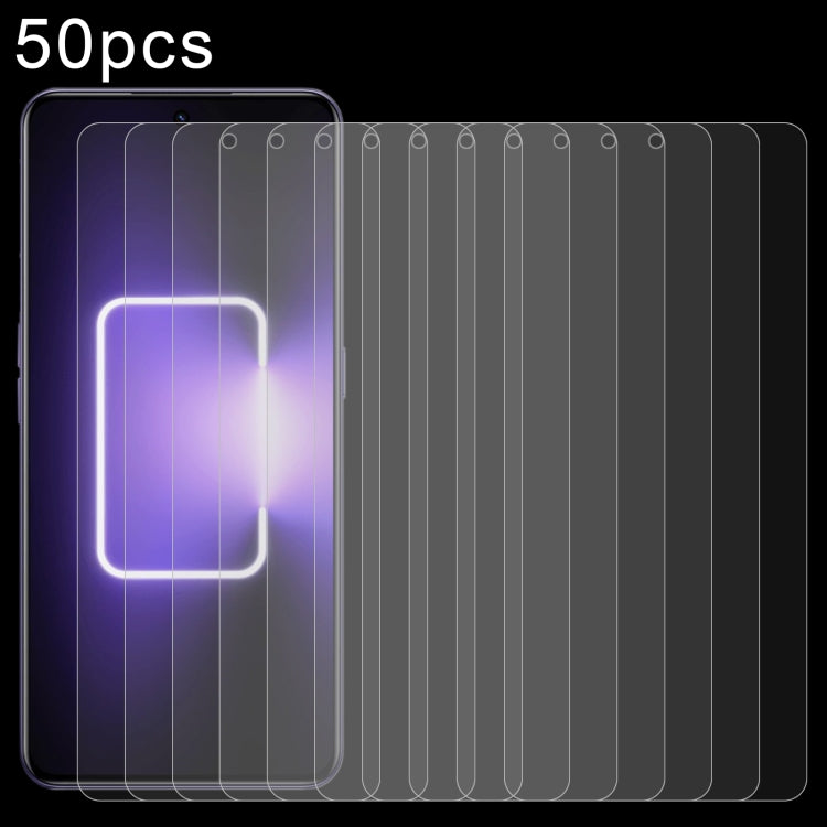 For Realme GT3 50pcs 0.26mm 9H 2.5D Tempered Glass Film