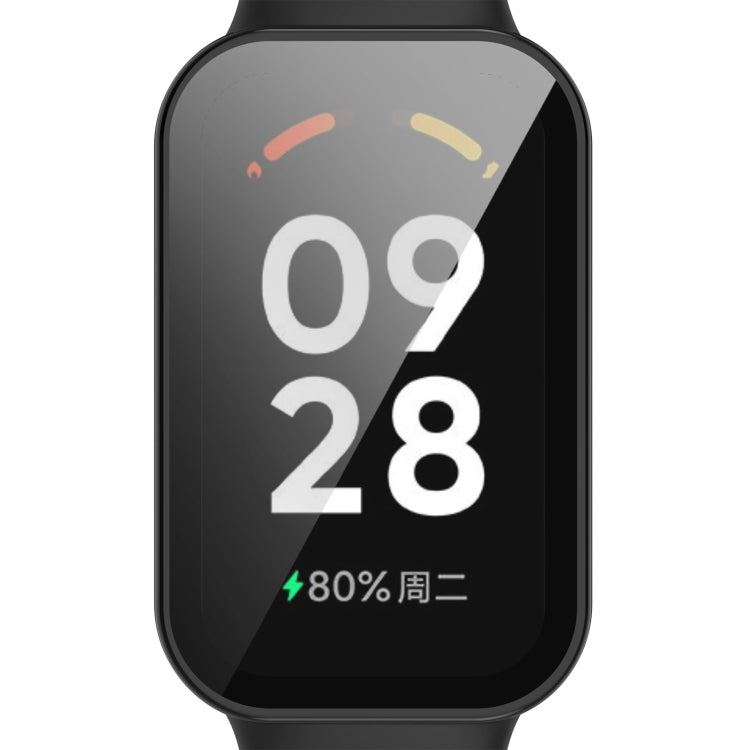 For Redmi Band 2 PC+ Tempered Film Integrated Watch Protective Case