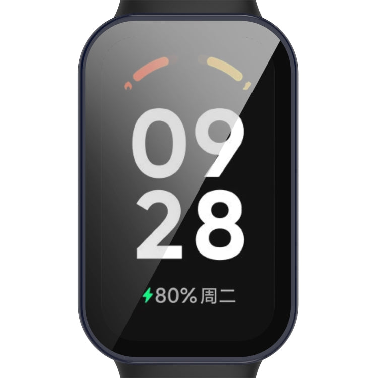 For Redmi Band 2 PC+ Tempered Film Integrated Watch Protective Case