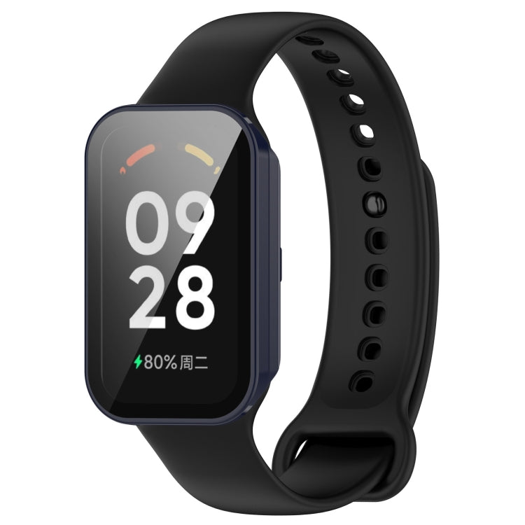 For Redmi Band 2 PC+ Tempered Film Integrated Watch Protective Case