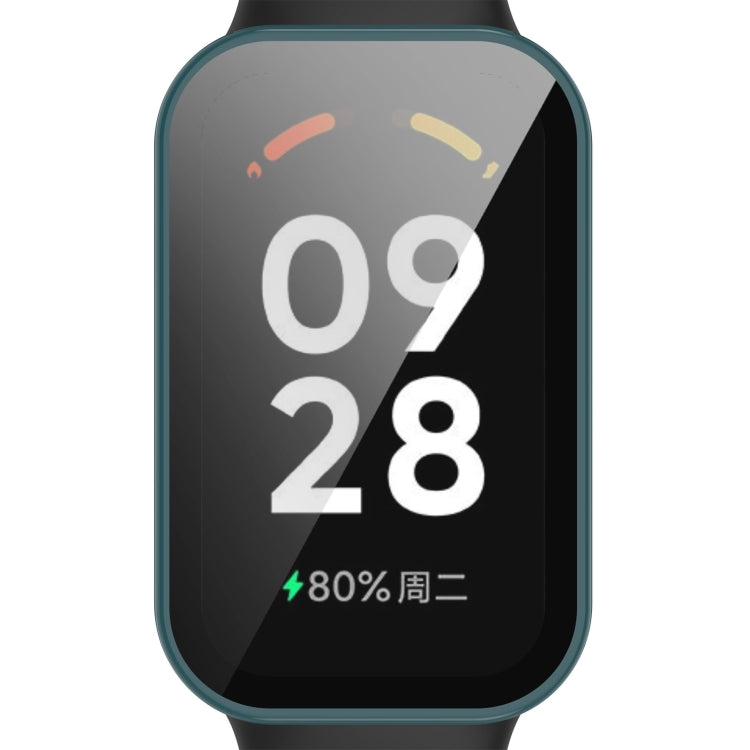For Redmi Band 2 PC+ Tempered Film Integrated Watch Protective Case