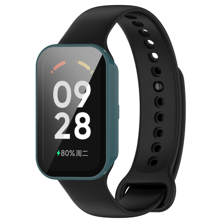 For Redmi Band 2 PC+ Tempered Film Integrated Watch Protective Case