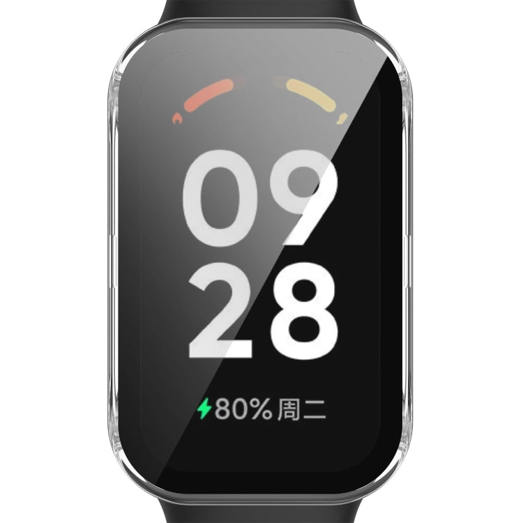For Redmi Band 2 PC+ Tempered Film Integrated Watch Protective Case