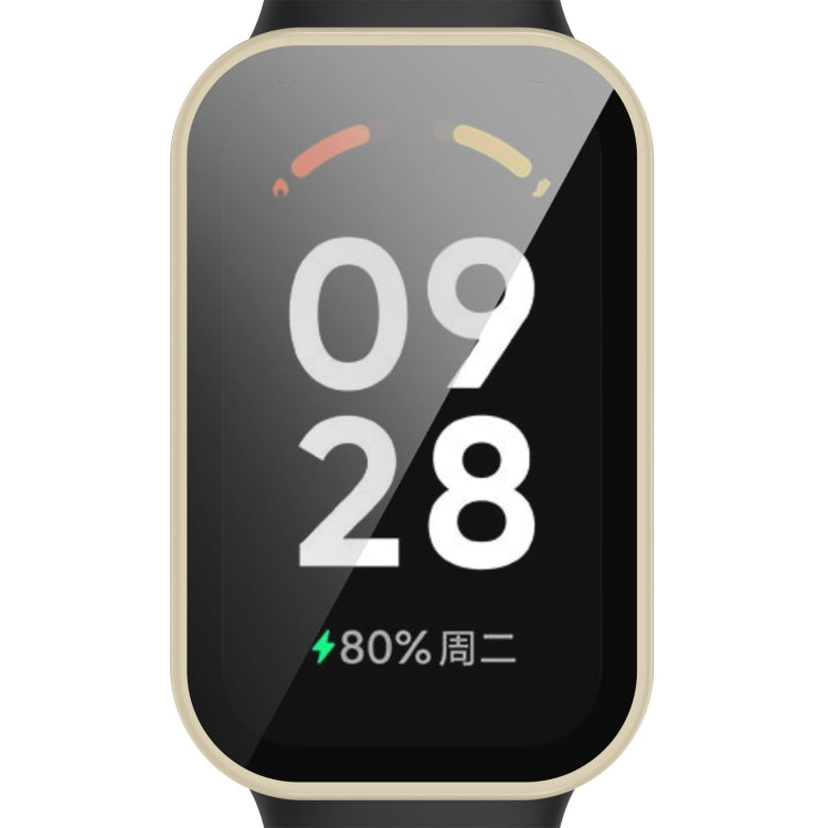 For Redmi Band 2 PC+ Tempered Film Integrated Watch Protective Case
