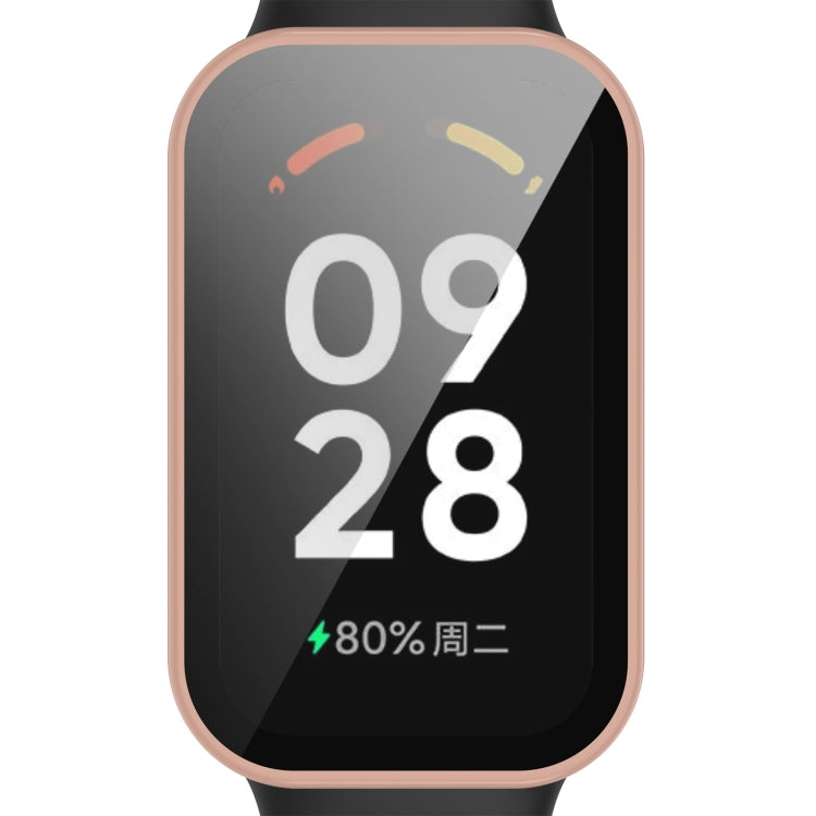 For Redmi Band 2 PC+ Tempered Film Integrated Watch Protective Case