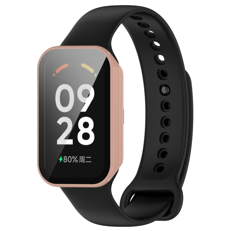 For Redmi Band 2 PC+ Tempered Film Integrated Watch Protective Case