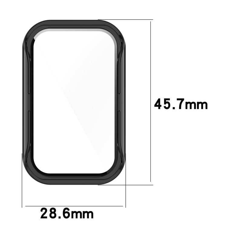 For Redmi Band 2 PC+ Tempered Film Integrated Watch Protective Case