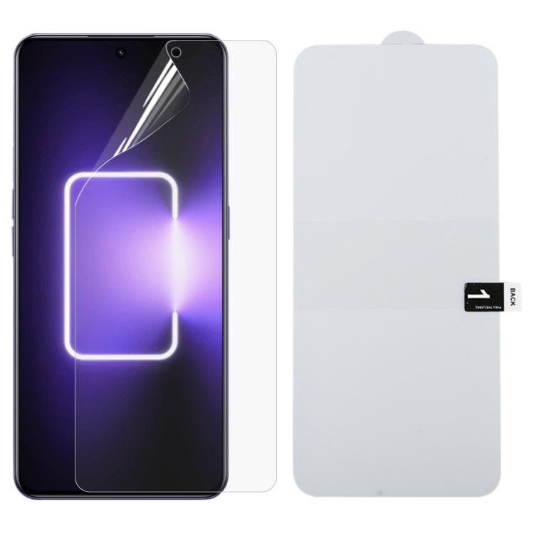For Realme GT3 Full Screen Protector Explosion-proof Hydrogel Film