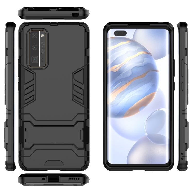 For Honor 30 Pro PC + TPU Shockproof Phone Case with Holder