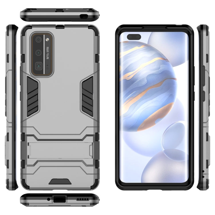 For Honor 30 Pro PC + TPU Shockproof Phone Case with Holder