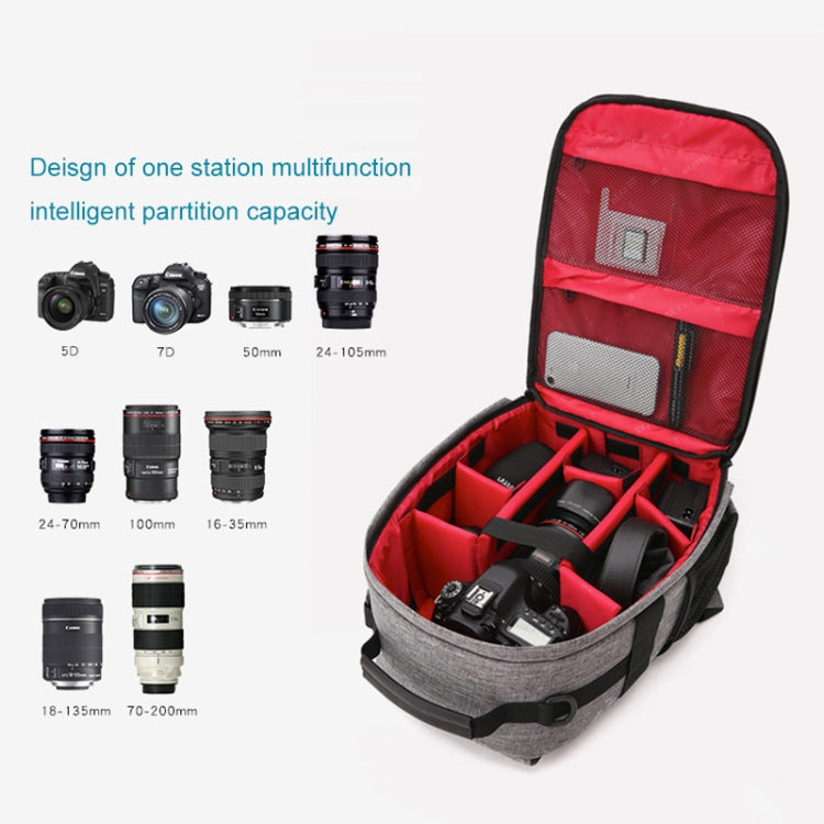 Small Waterproof Camera Backpack Shoulders SLR Camera Bag