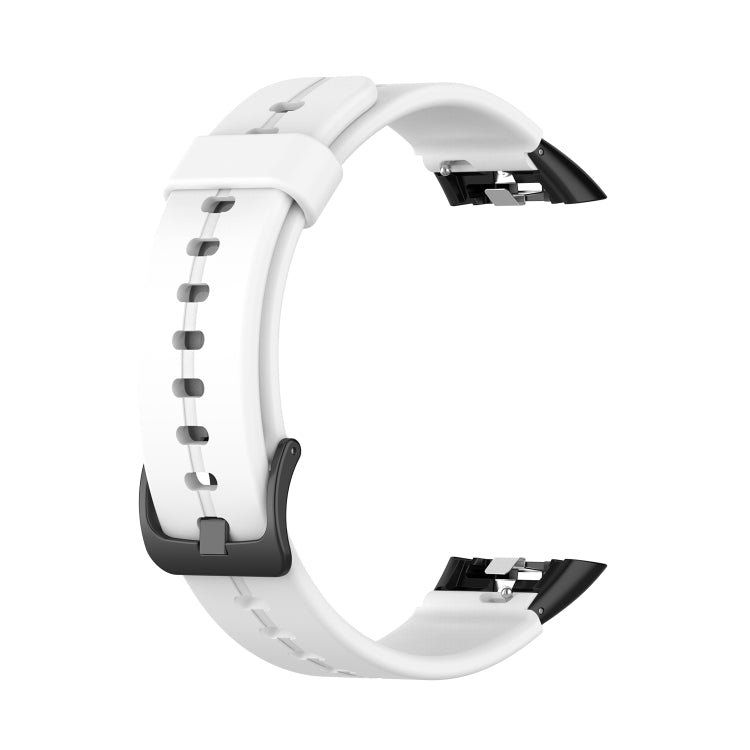 For Honor Band 7 Solid Color Silicone Watch Band