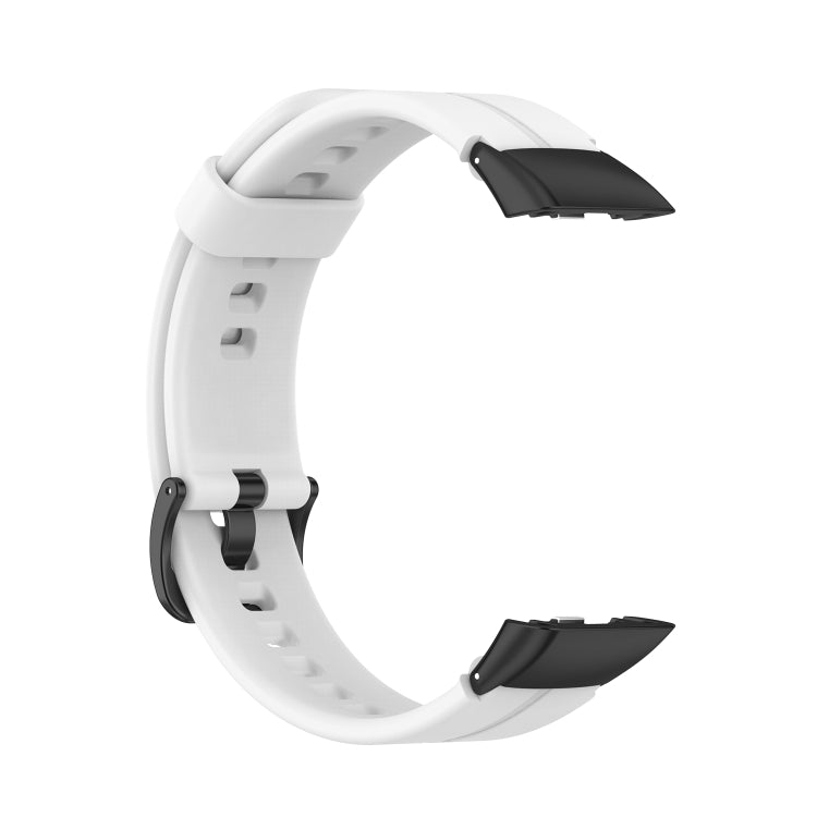 For Honor Band 7 Solid Color Silicone Watch Band